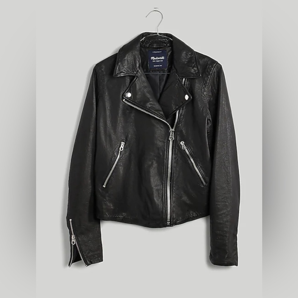 Madewell leather jacket
